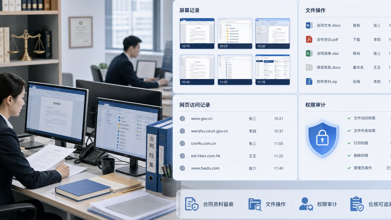 企业采购报价电脑管理场景图