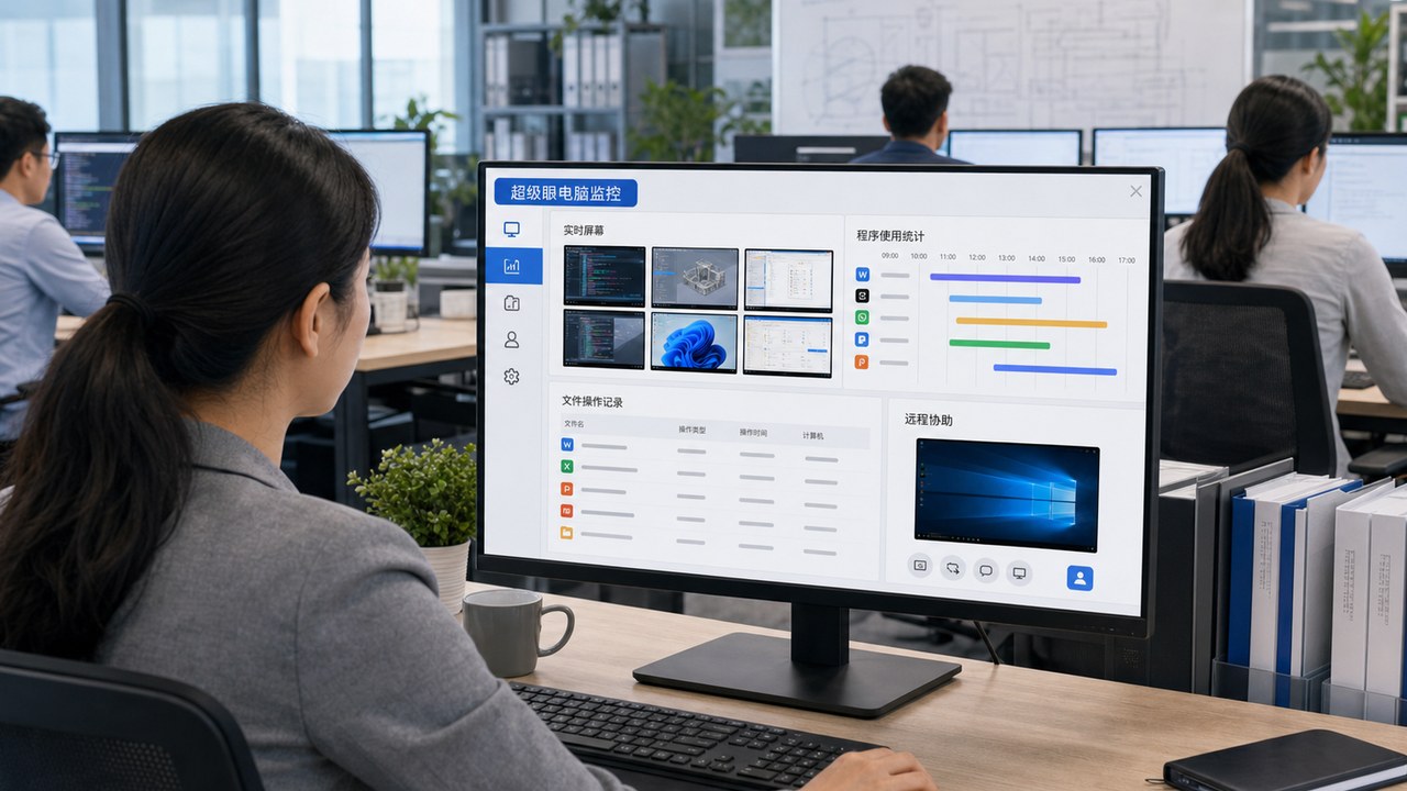研发资料流转终端留痕示意图