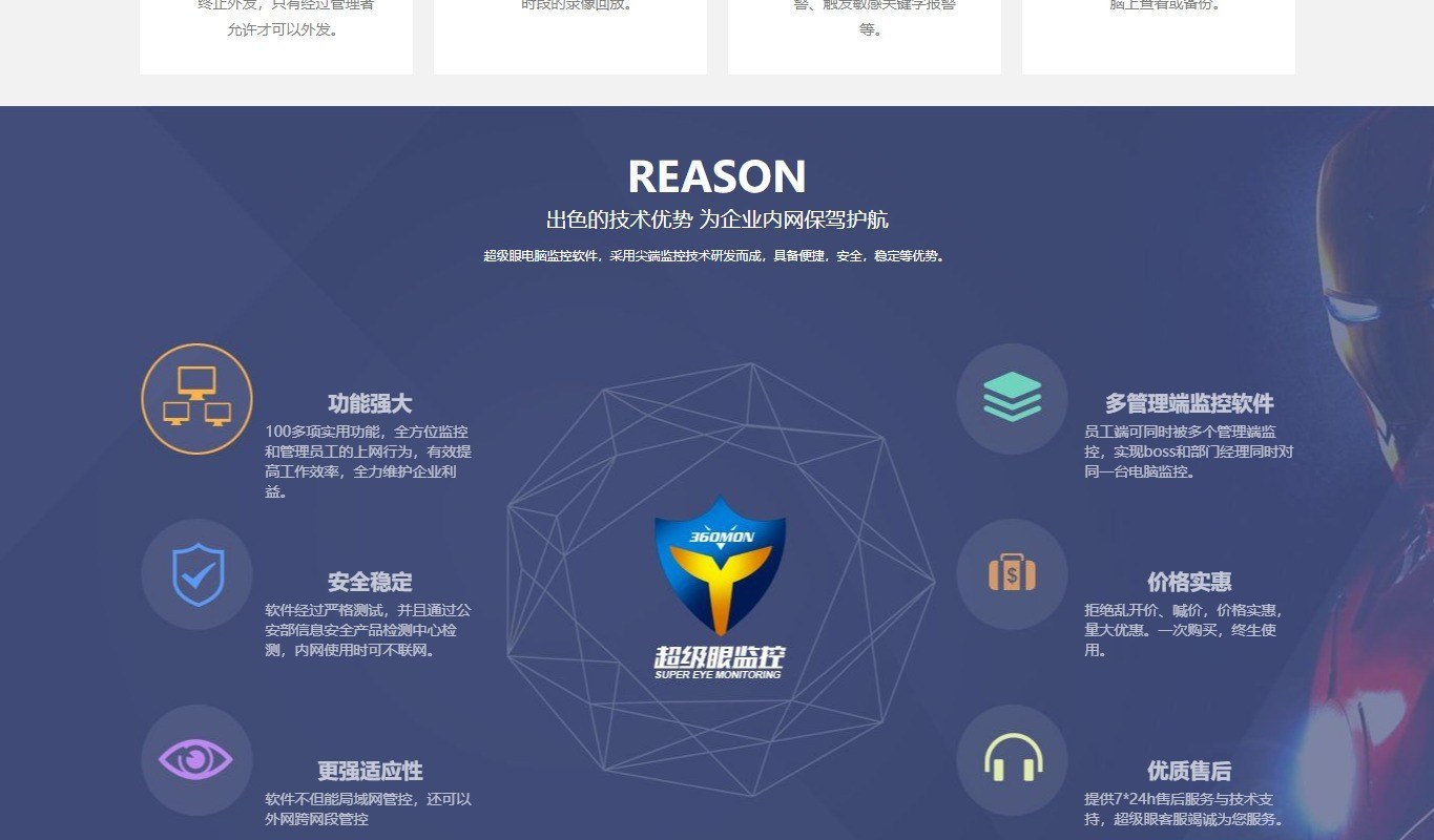 超级眼电脑监控软件管理能力截图